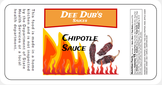 Dee Dub's Chipotle Sauce