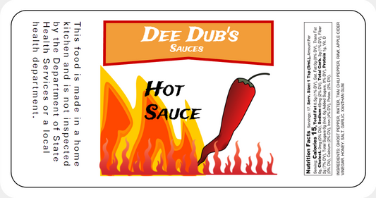 Dee Dub's Hot Sauce